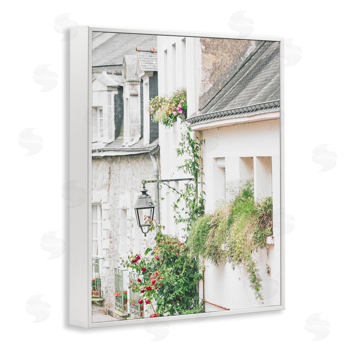 Leah Straatsma Town Street Blooming Vines
