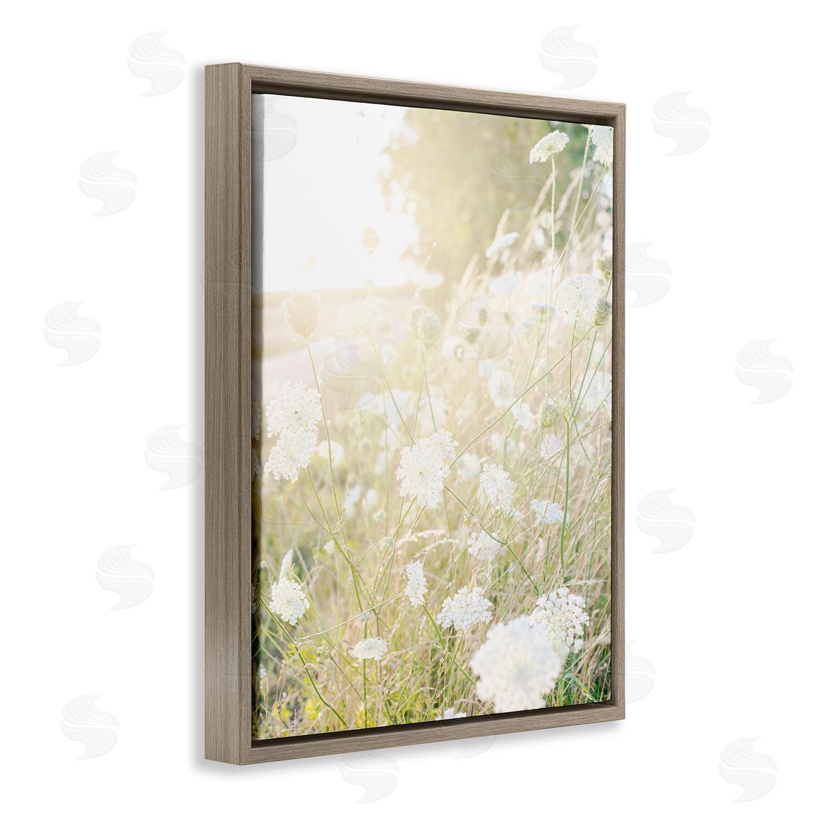 Leah Straatsma Sunlit Meadow Blooming Wildflowers
