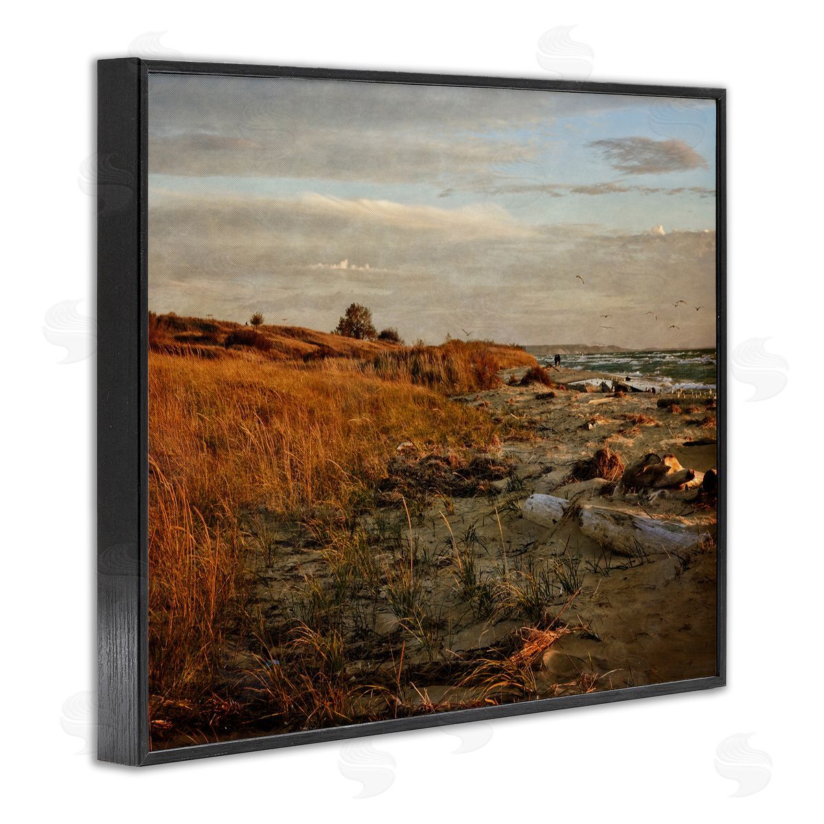 Michelle Calkins Seaside Reeds Coastal Scene