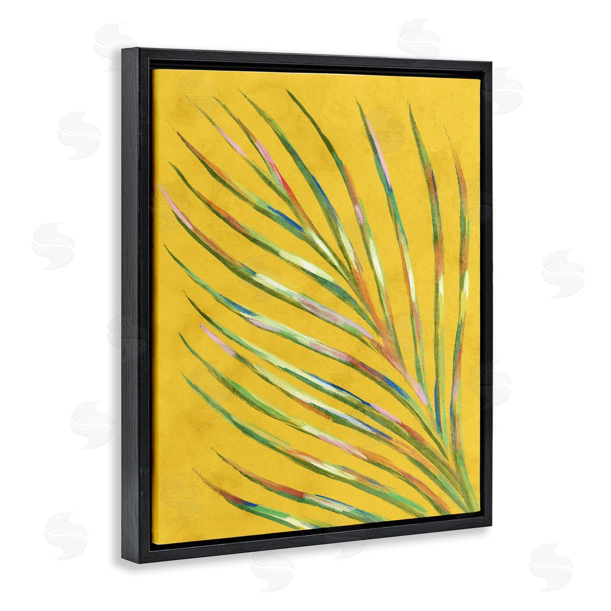 Stupell Studio Bold Yellow Palm Leaf Petals