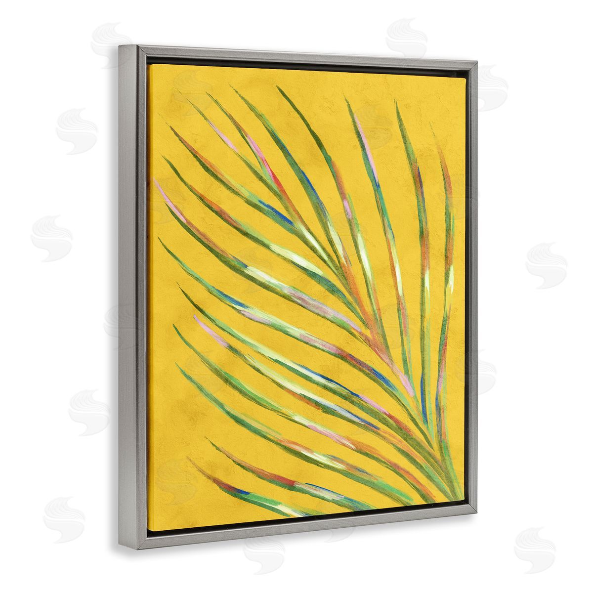 Stupell Studio Bold Yellow Palm Leaf Petals