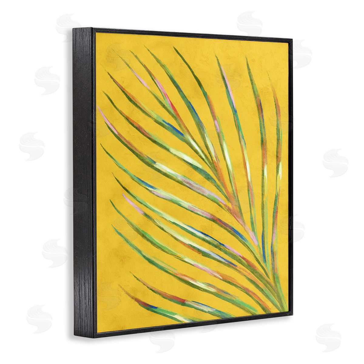 Stupell Studio Bold Yellow Palm Leaf Petals