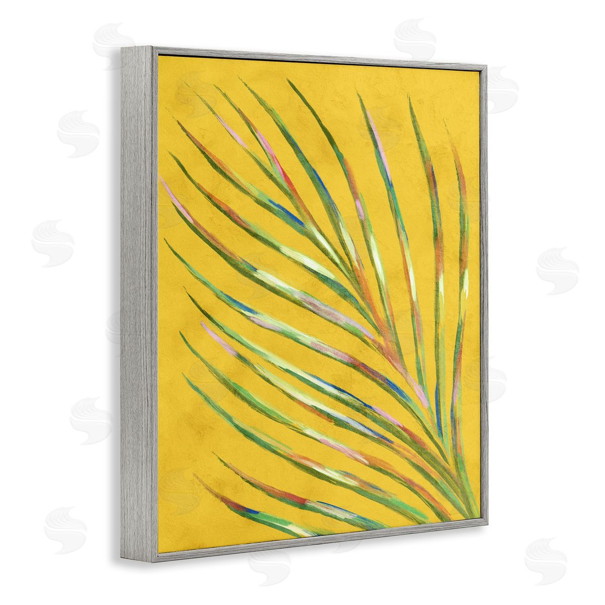 Stupell Studio Bold Yellow Palm Leaf Petals