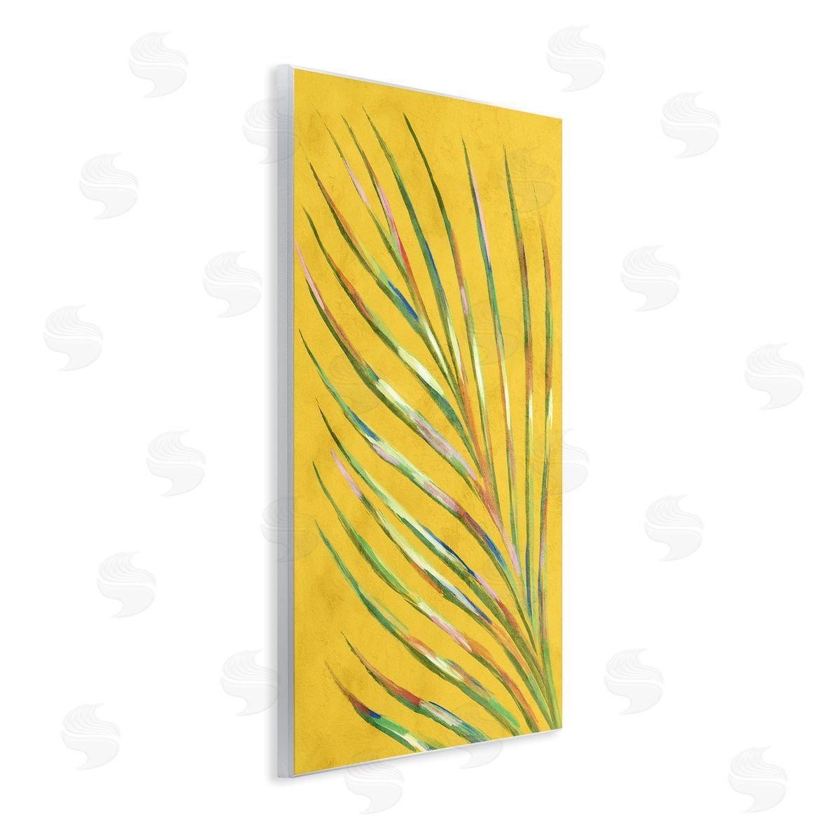 Stupell Studio Bold Yellow Palm Leaf Petals