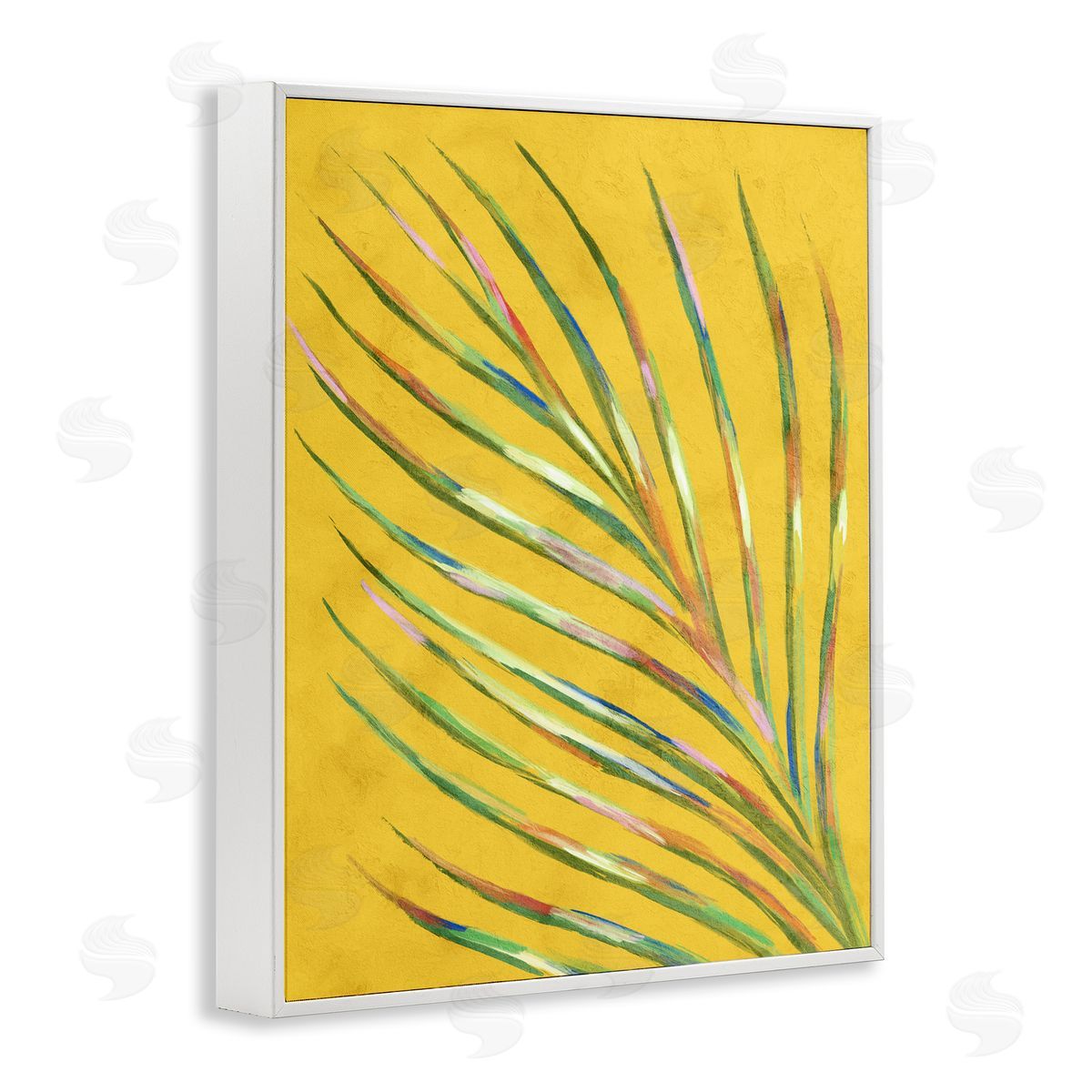 Stupell Studio Bold Yellow Palm Leaf Petals