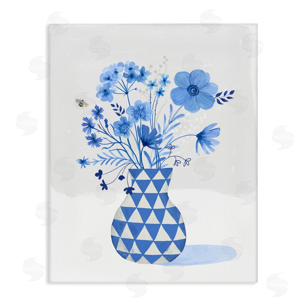 Sharon Lee Blue Mixed Floral Arrangement