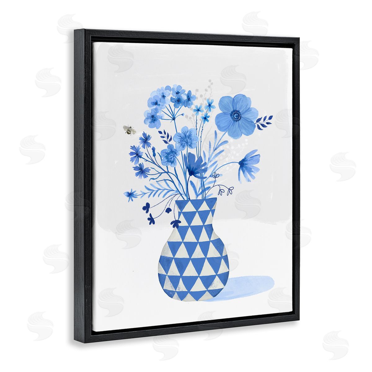 Sharon Lee Blue Mixed Floral Arrangement