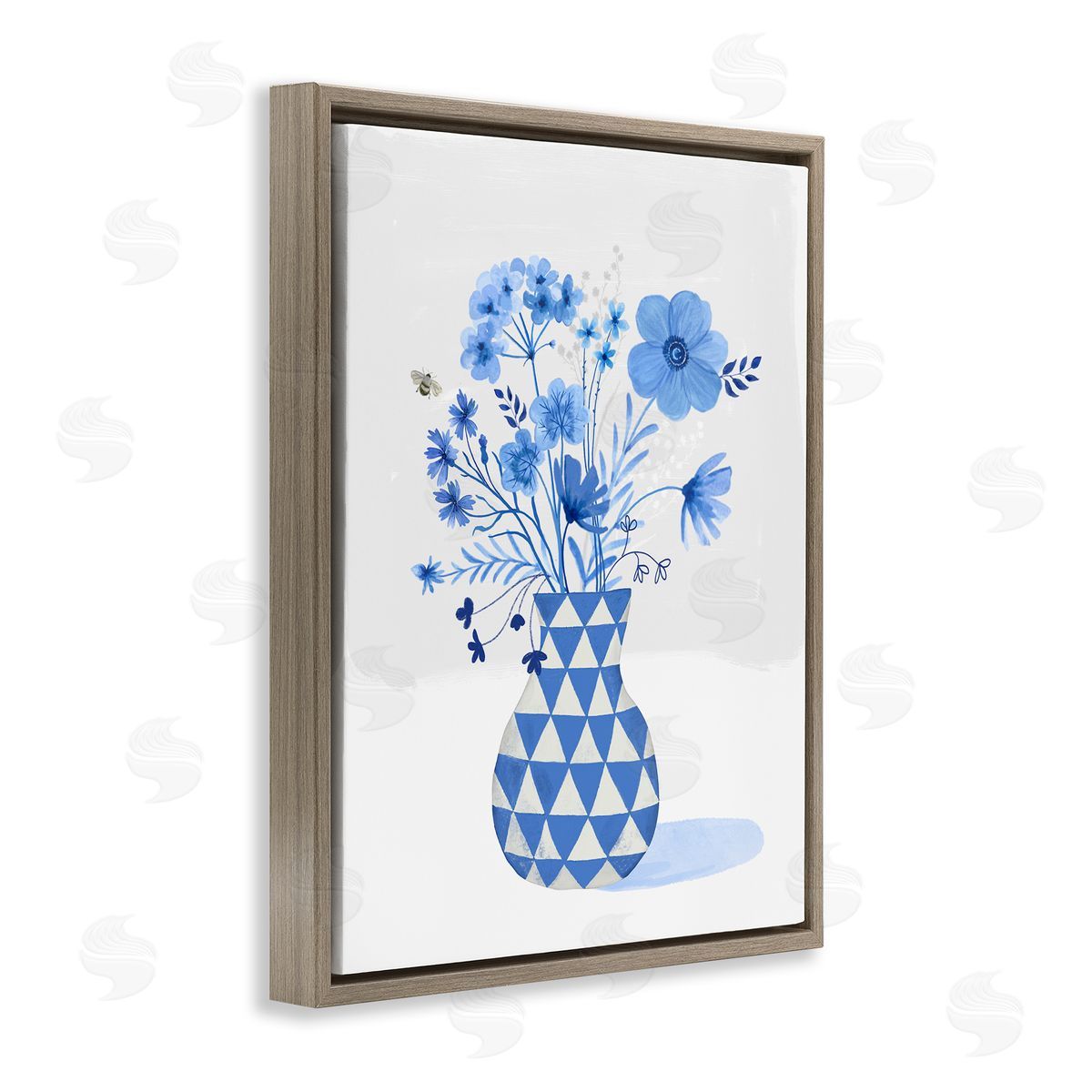 Sharon Lee Blue Mixed Floral Arrangement