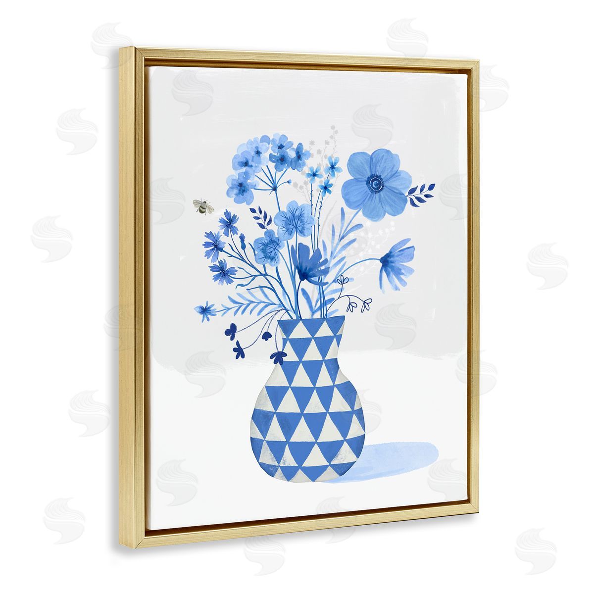 Sharon Lee Blue Mixed Floral Arrangement