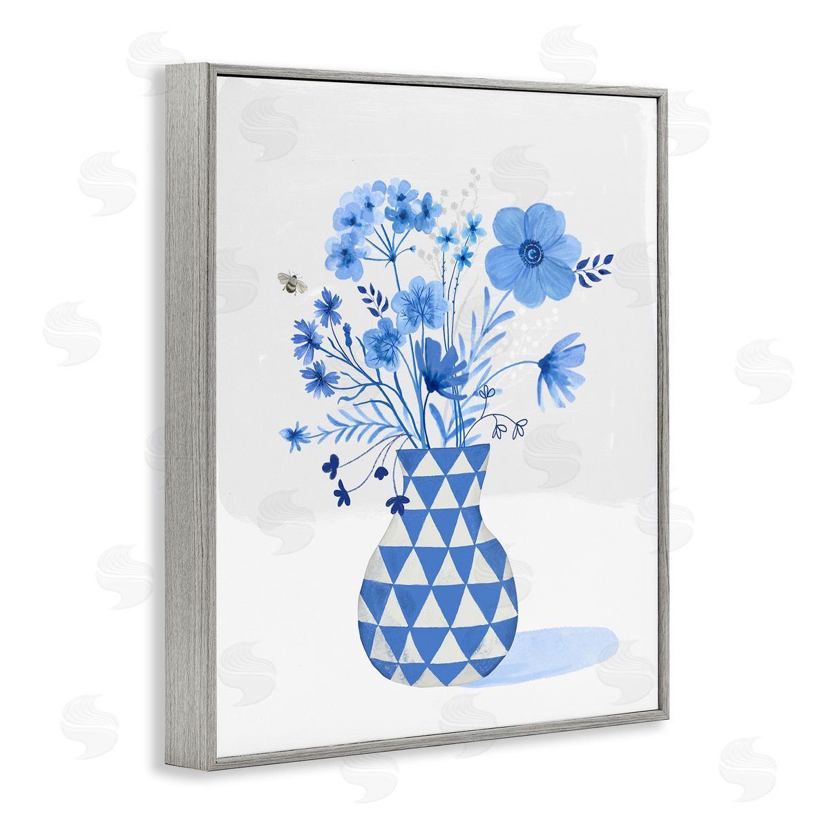 Sharon Lee Blue Mixed Floral Arrangement