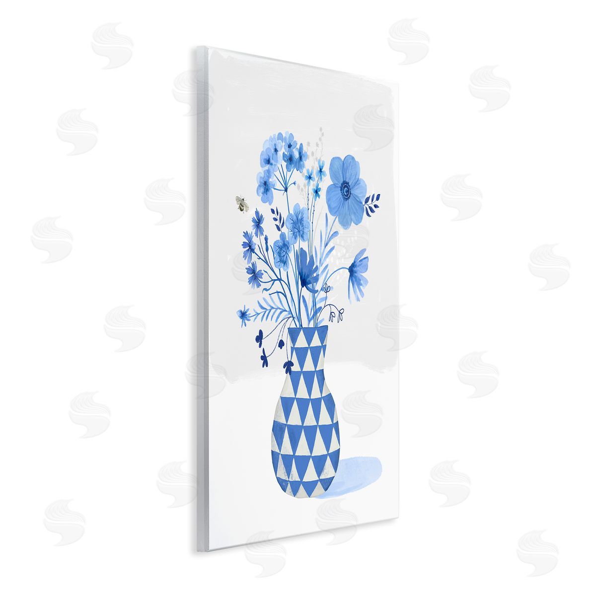 Sharon Lee Blue Mixed Floral Arrangement