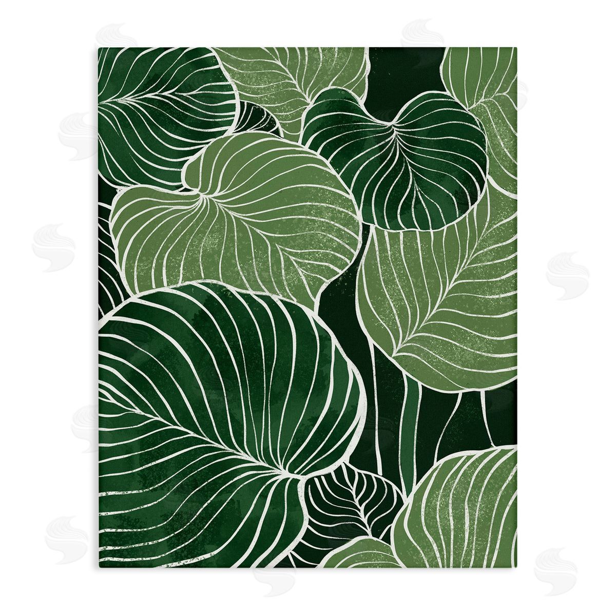 Ziwei Li Layered Green Leaf Nature
