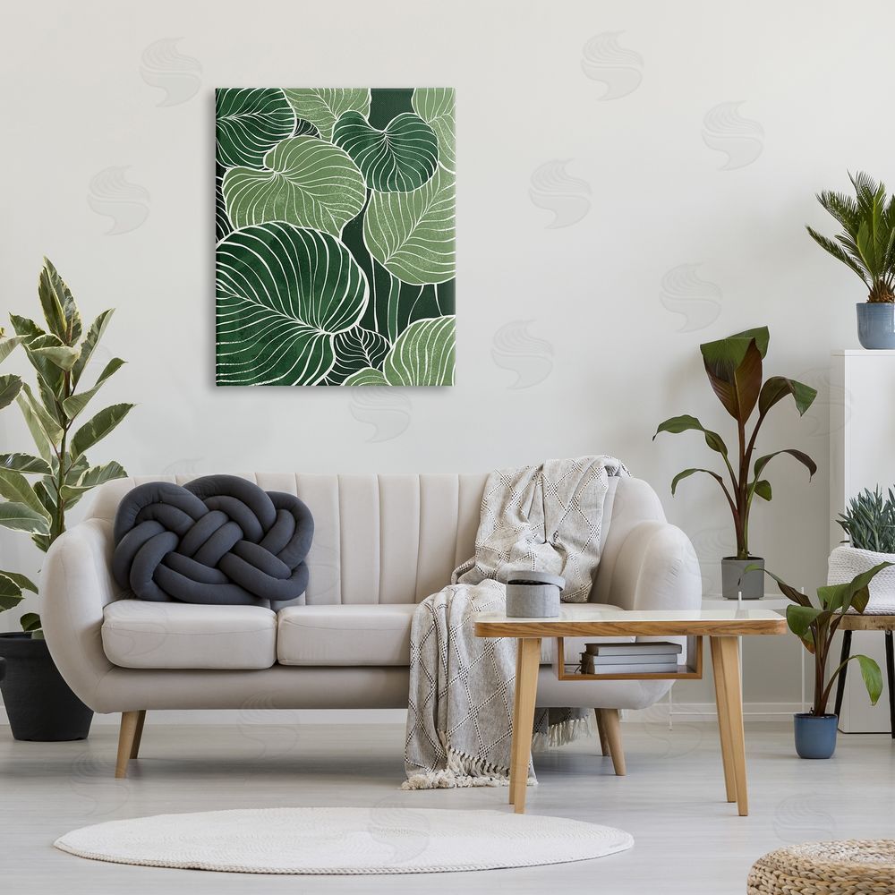 Ziwei Li Layered Green Leaf Nature