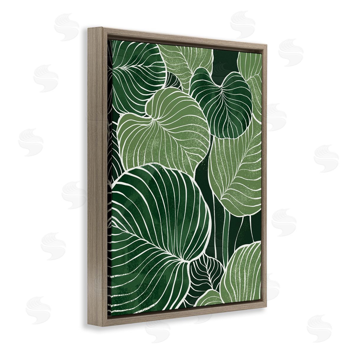 Ziwei Li Layered Green Leaf Nature