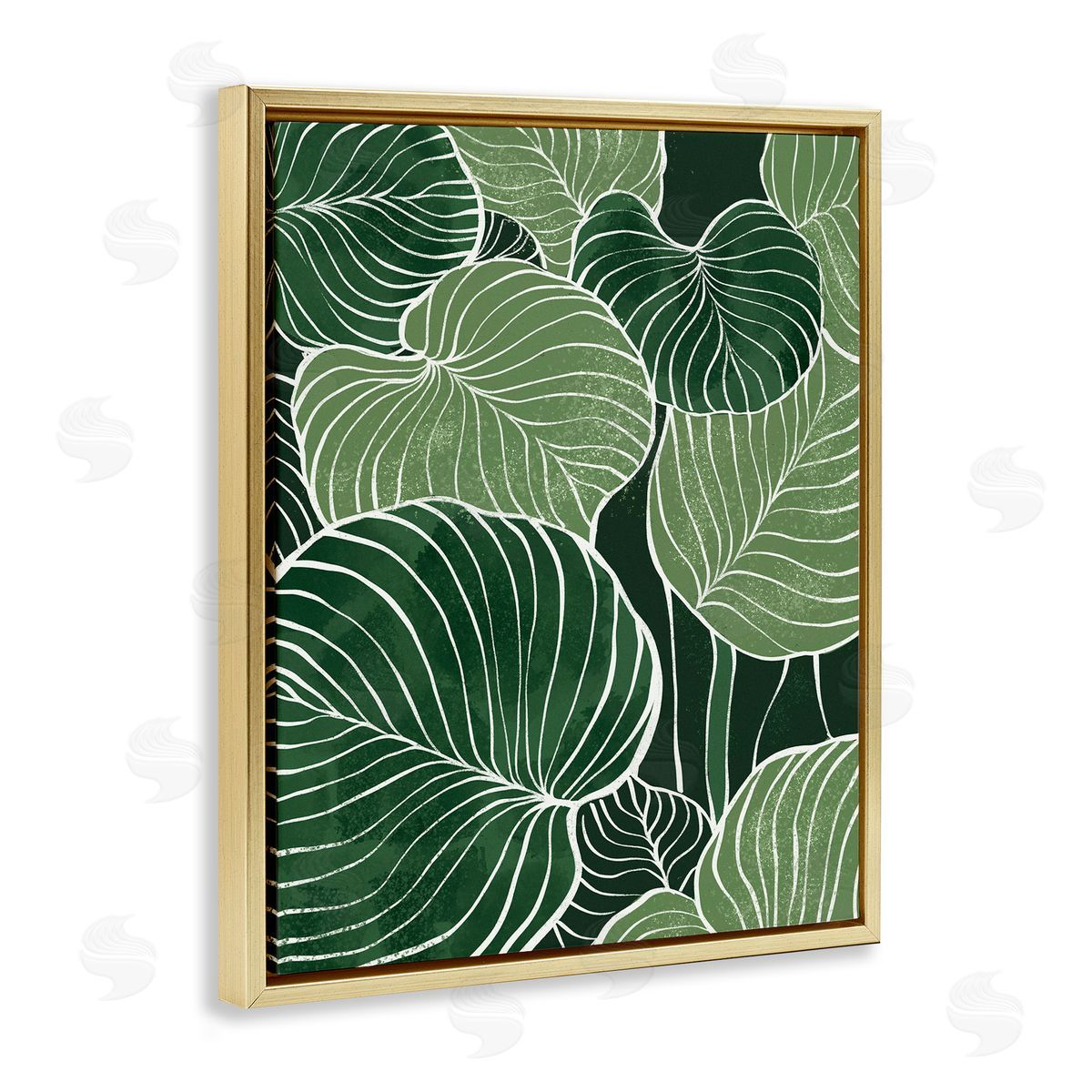 Ziwei Li Layered Green Leaf Nature