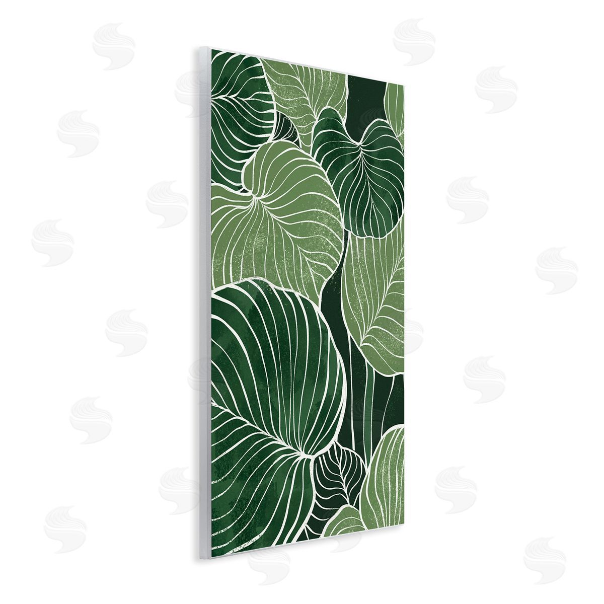 Ziwei Li Layered Green Leaf Nature
