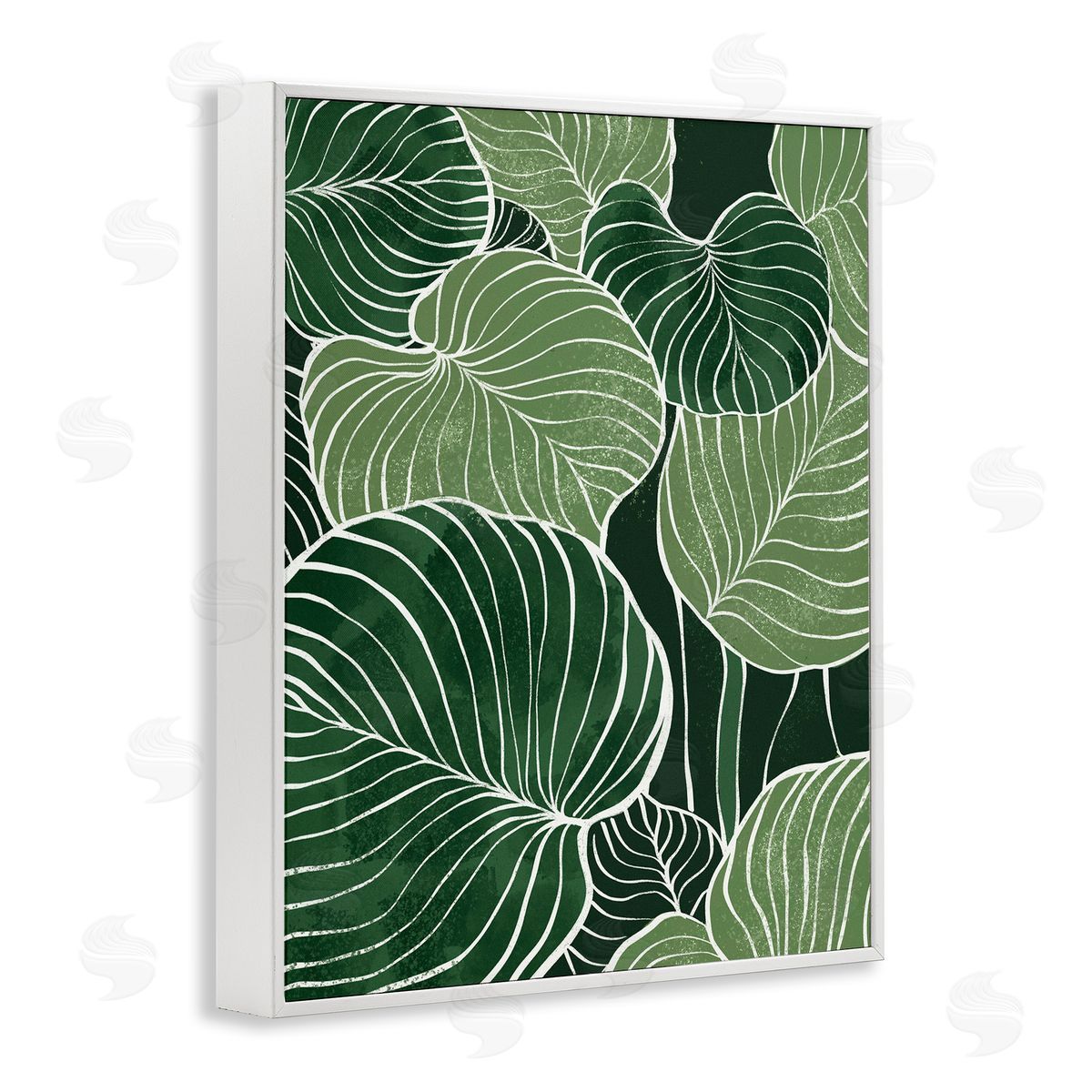 Ziwei Li Layered Green Leaf Nature