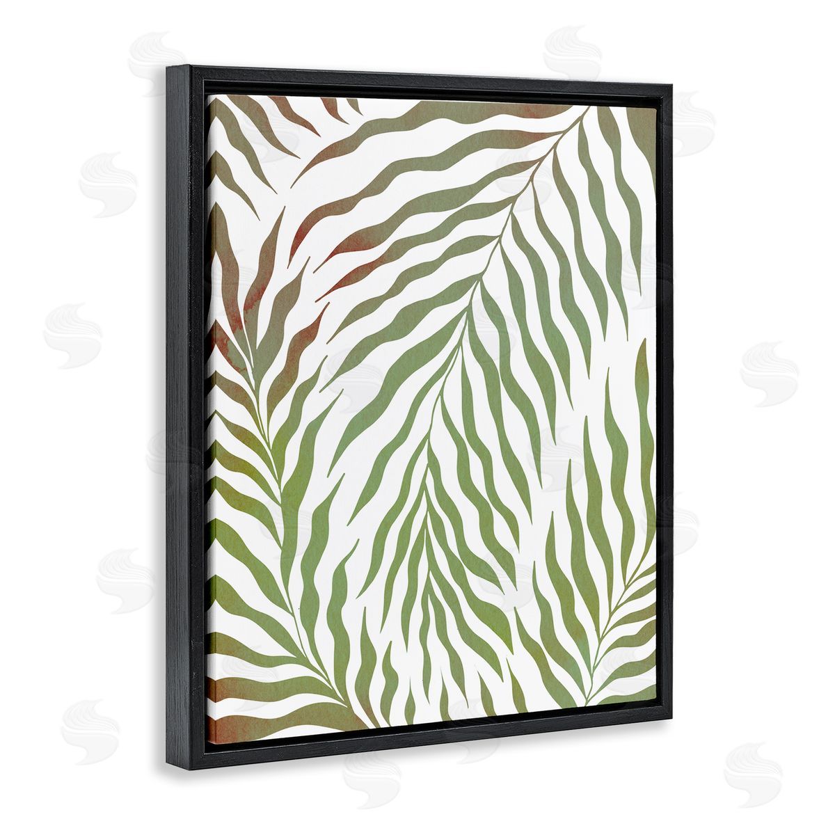 Ziwei Li Wavy Green Botanical Leaves