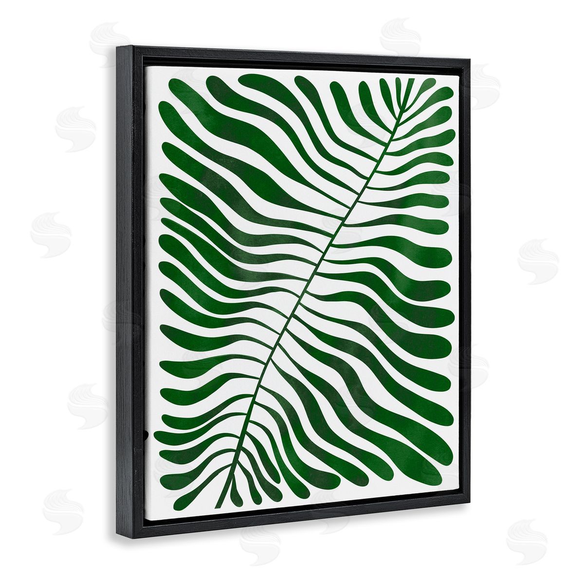 Ziwei Li Abstract Fern Botanical Leaf