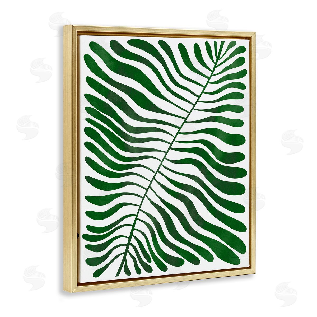 Ziwei Li Abstract Fern Botanical Leaf