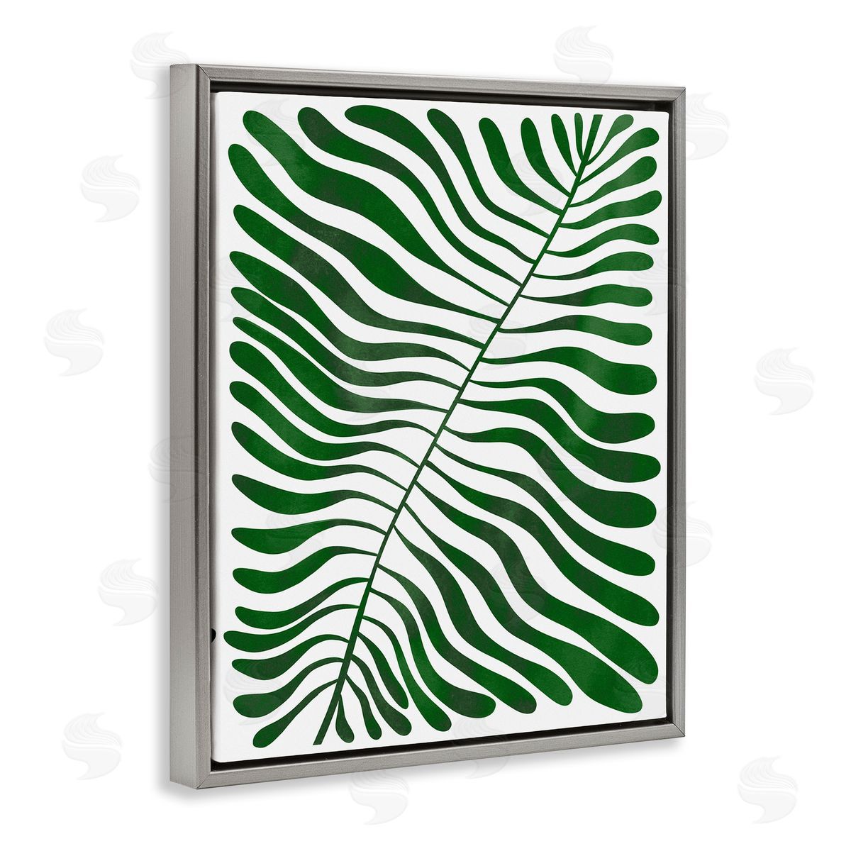Ziwei Li Abstract Fern Botanical Leaf
