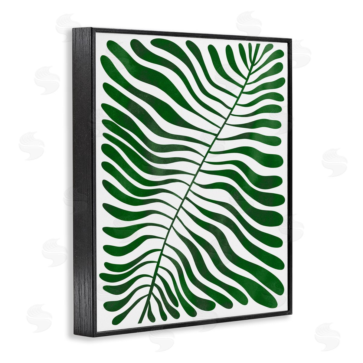 Ziwei Li Abstract Fern Botanical Leaf