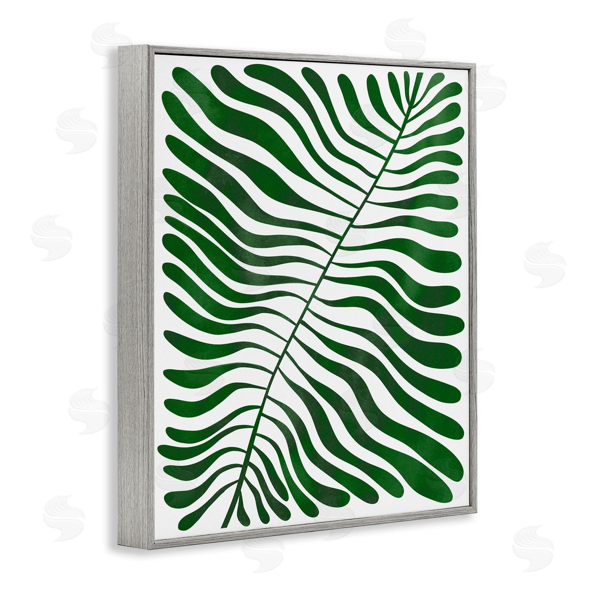 Ziwei Li Abstract Fern Botanical Leaf