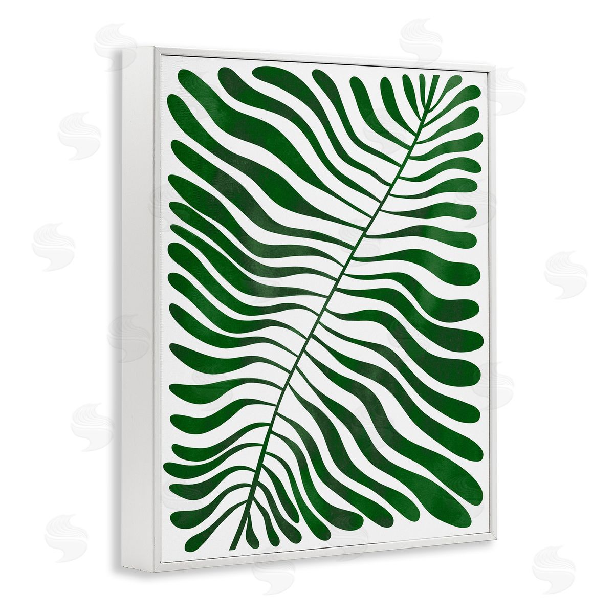 Ziwei Li Abstract Fern Botanical Leaf