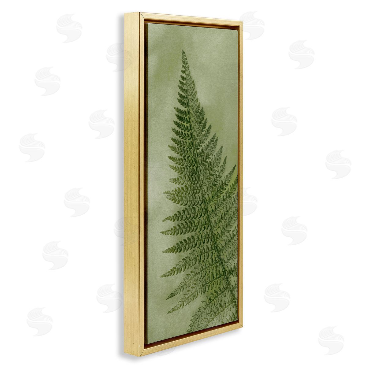 Ziwei Li Detailed Green Fern Leaf