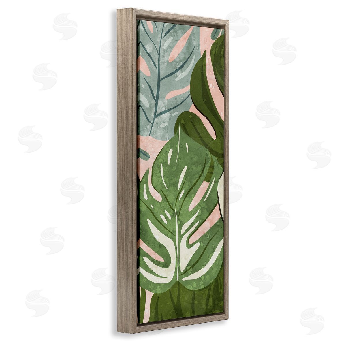 Ziwei Li Varied Monstera Leaf Pattern