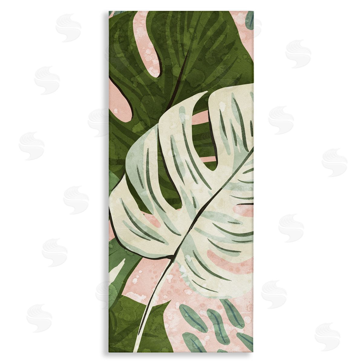 Ziwei Li Tropical Monstera Leaf Shapes