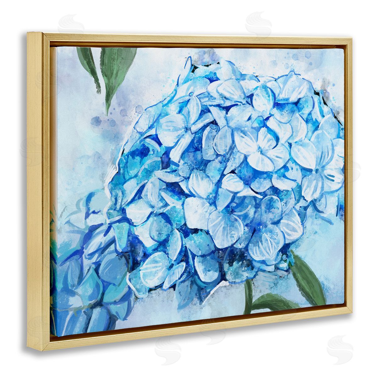 Ziwei Li Blue Hydrangea Blossom Leaves