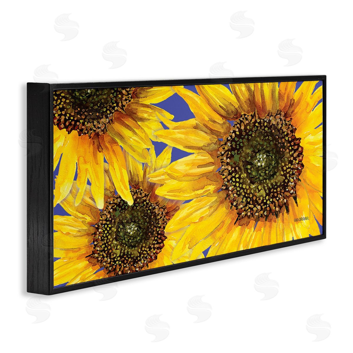 Erica Christopher Vivid Sunflower Blooms Trio