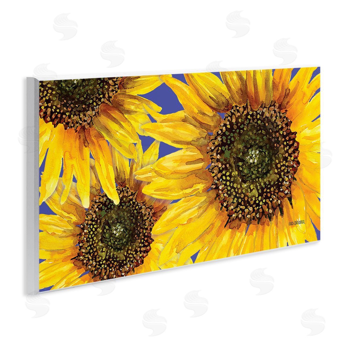 Erica Christopher Vivid Sunflower Blooms Trio
