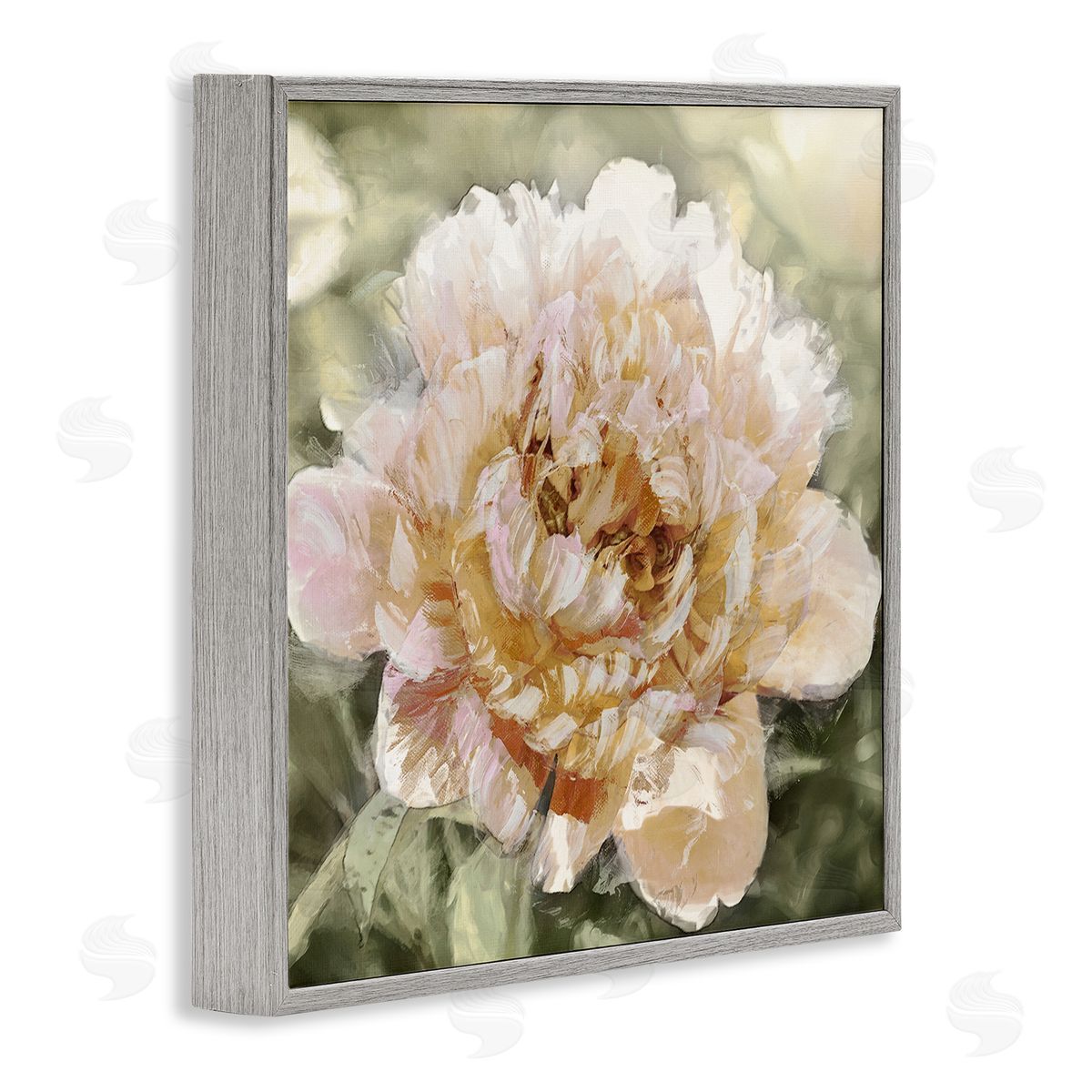 Shawna Sullivan Nature Flower Blossom Scenery Gray Framed Glicee Wall Art Print