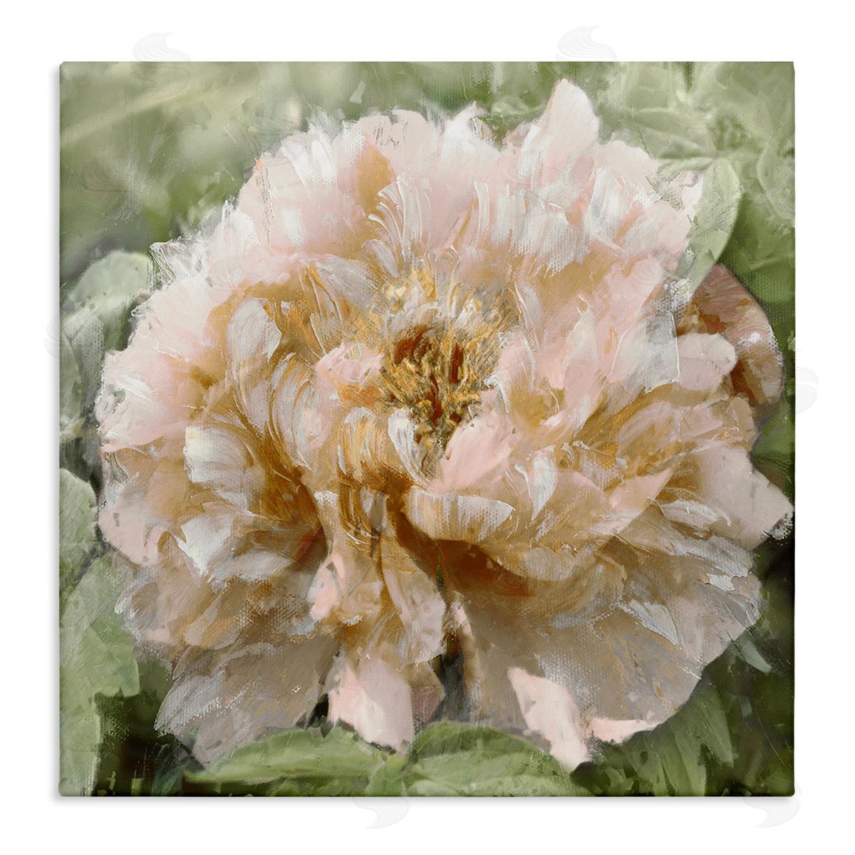 Shawna Sullivan Blooming Puffy Flower Nature  Stretched Canvas Wall Art Print