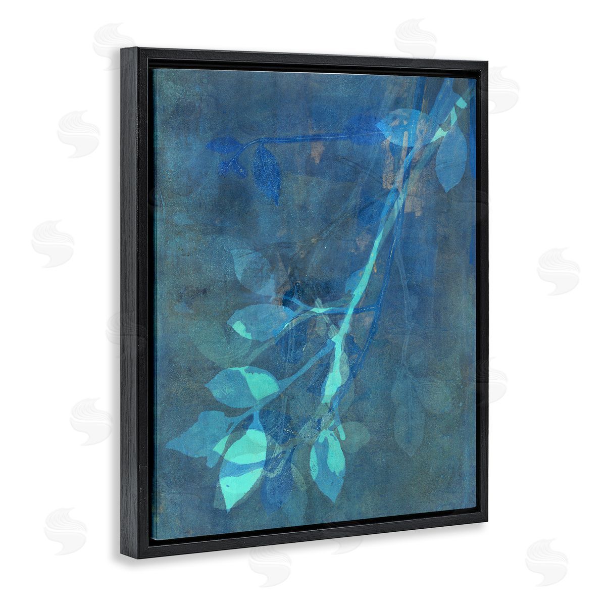Liz St. Andre Layered Abstract Botanical Leaves