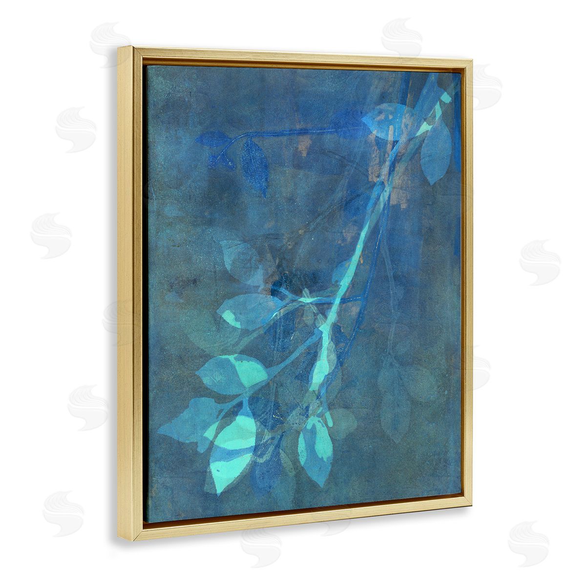 Liz St. Andre Layered Abstract Botanical Leaves