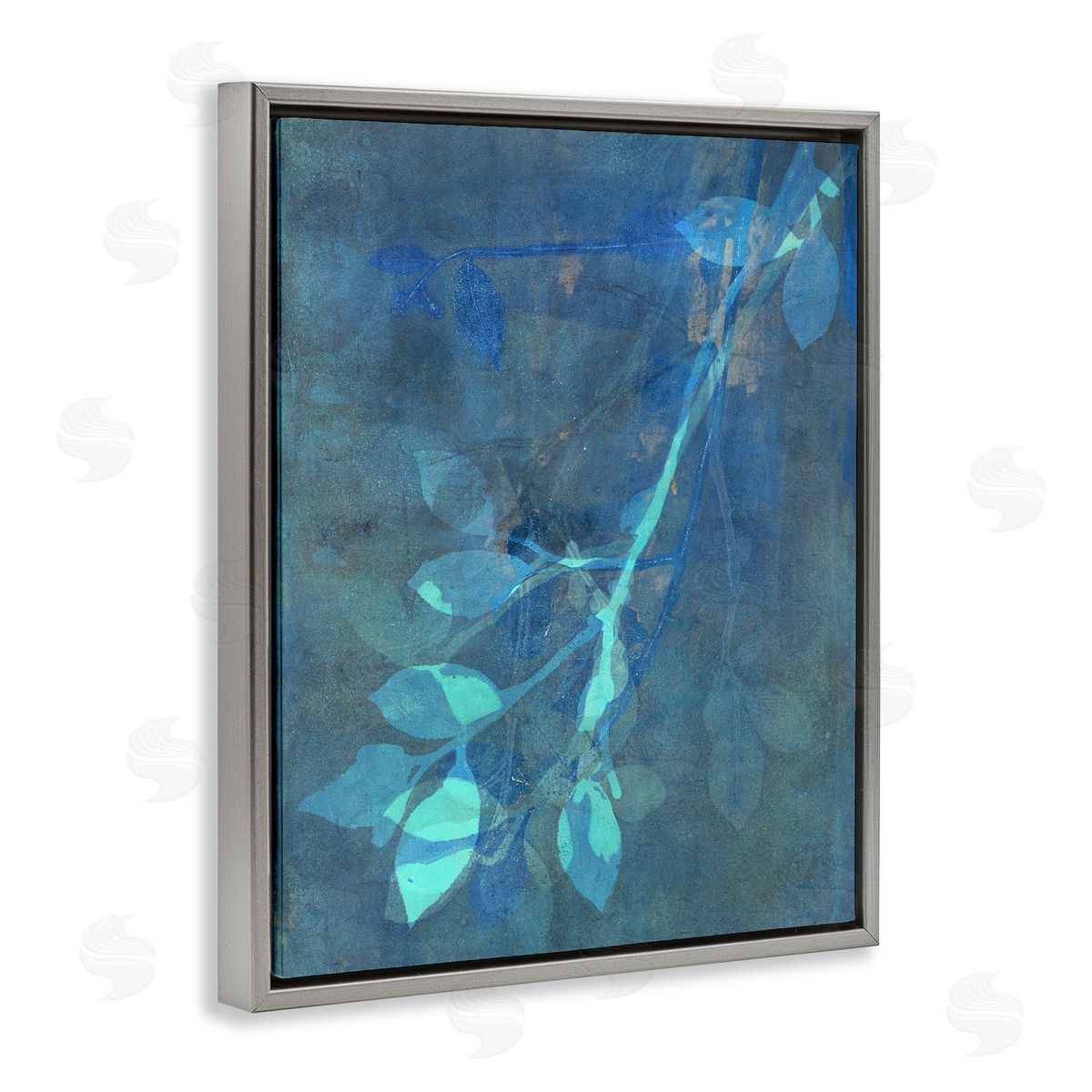 Liz St. Andre Layered Abstract Botanical Leaves
