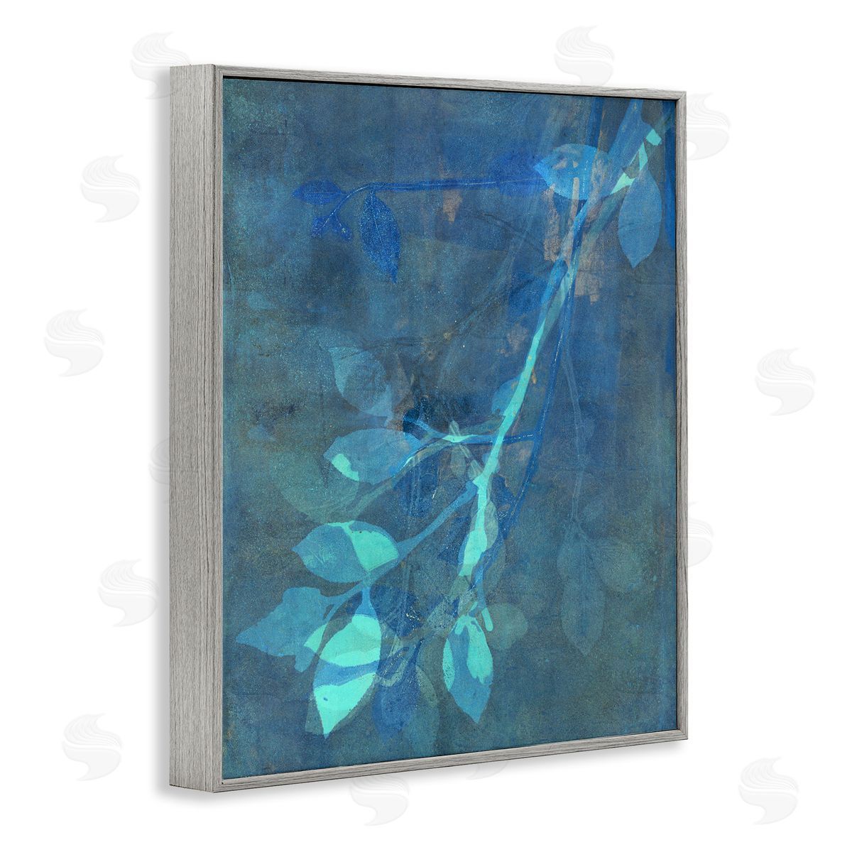 Liz St. Andre Layered Abstract Botanical Leaves