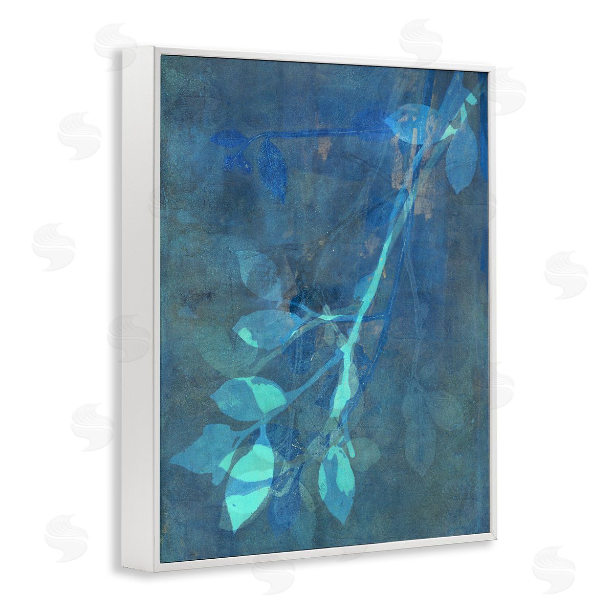Liz St. Andre Layered Abstract Botanical Leaves