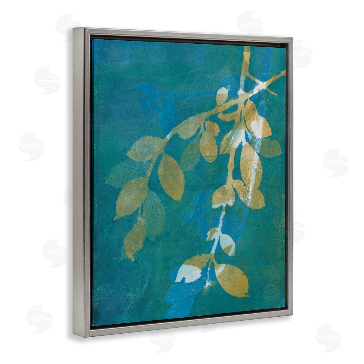 Liz St. Andre Nature Leaves Overlapping Abstract