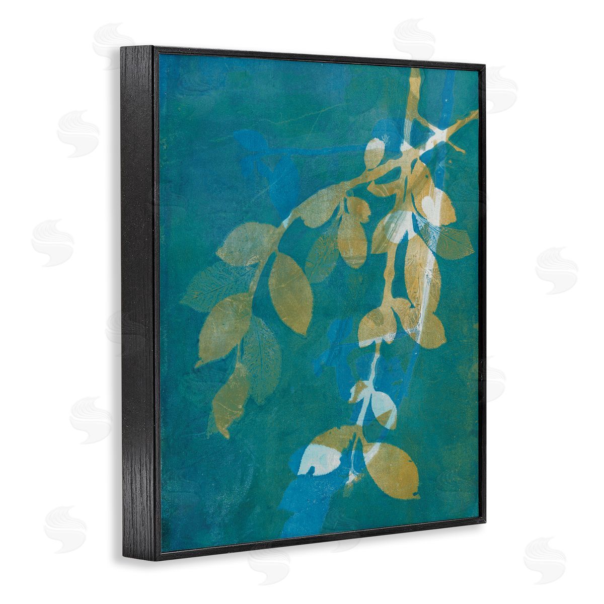 Liz St. Andre Nature Leaves Overlapping Abstract