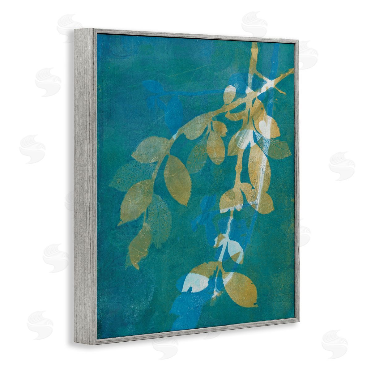 Liz St. Andre Nature Leaves Overlapping Abstract