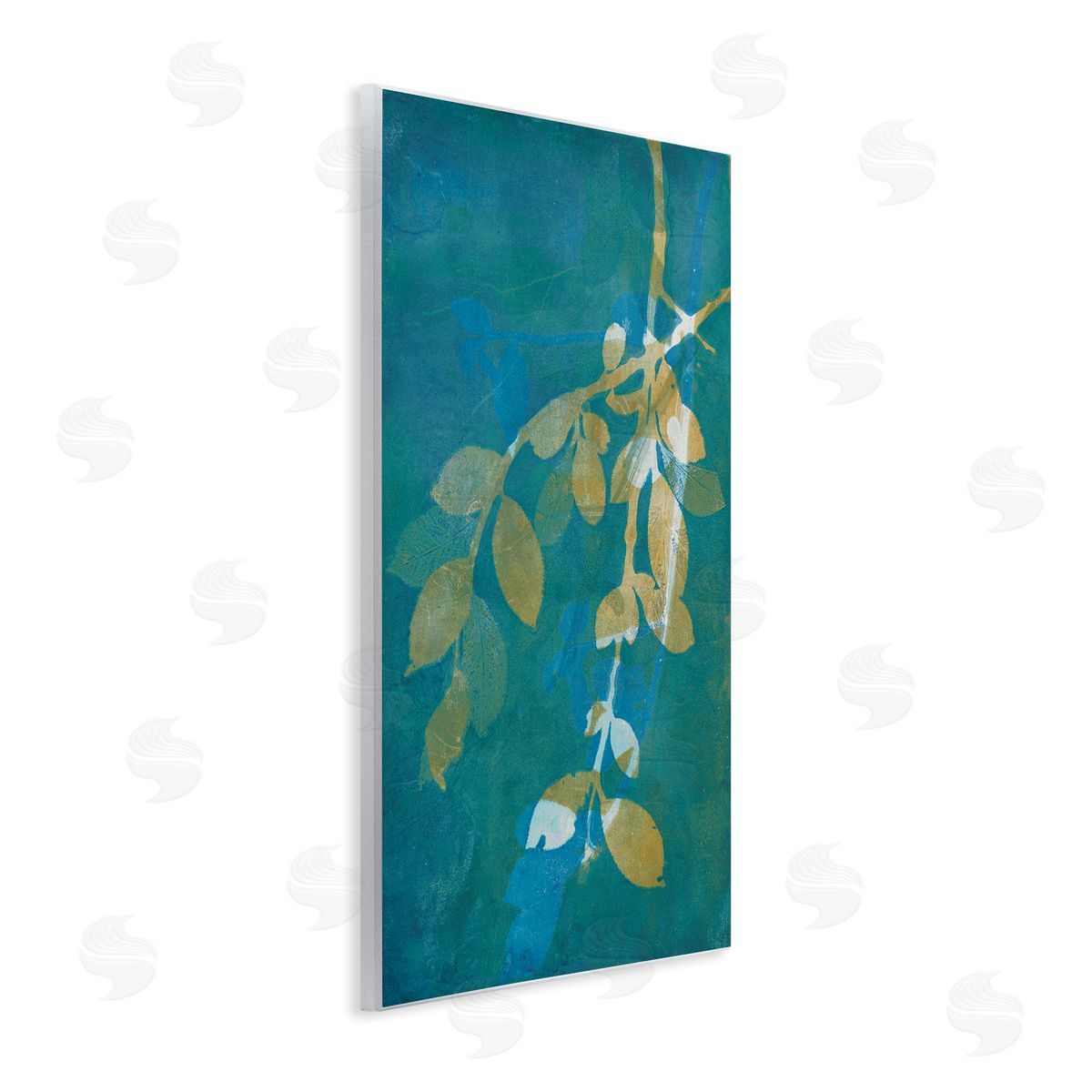 Liz St. Andre Nature Leaves Overlapping Abstract