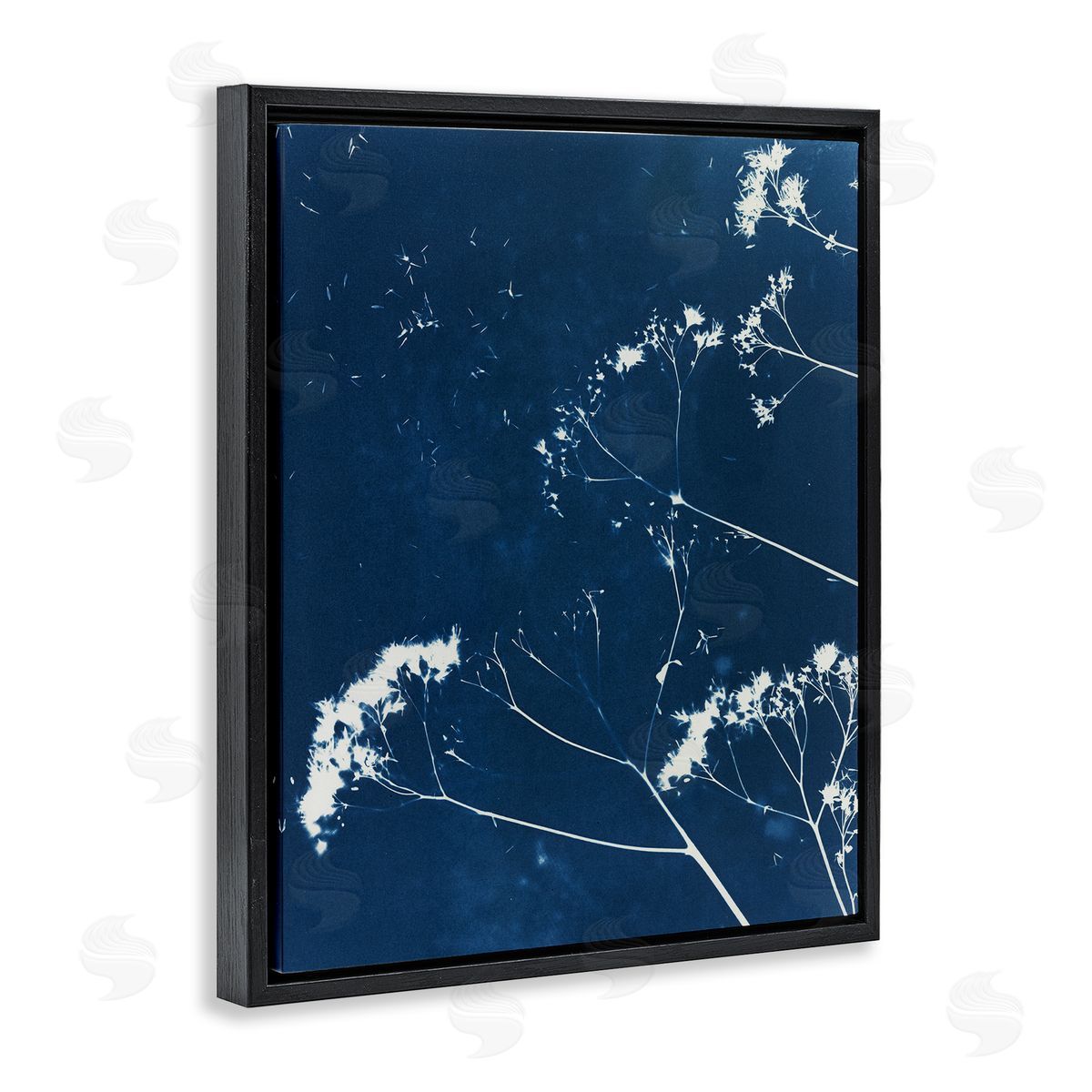 Liz St. Andre Navy Blue Botanical Sprouts