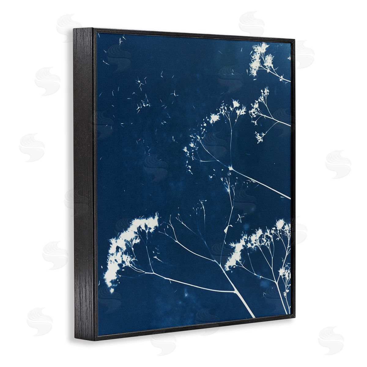 Liz St. Andre Navy Blue Botanical Sprouts