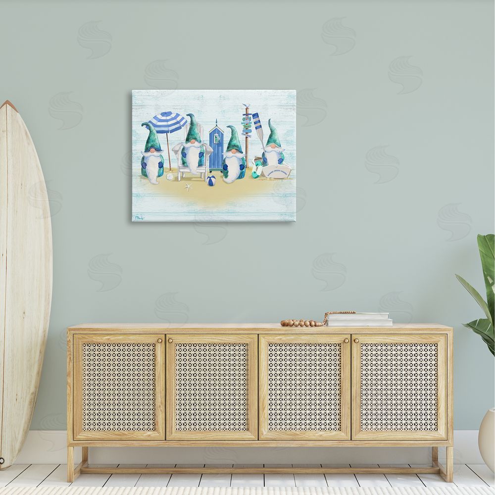 Paul Brent Gnome Family Nautical Scene