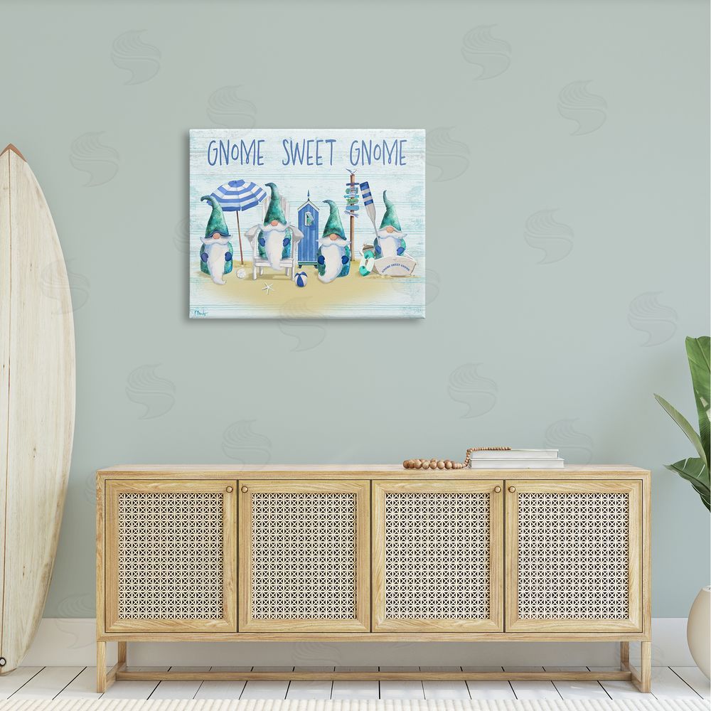 Paul Brent Sweet Gnome Coastal Beach Family