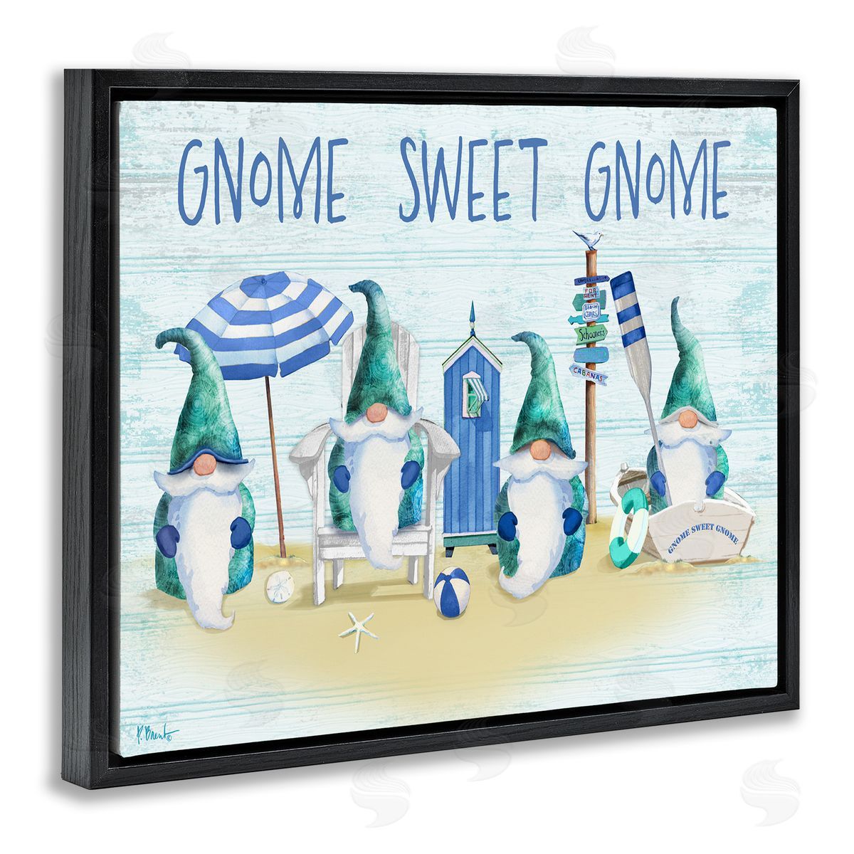 Paul Brent Sweet Gnome Coastal Beach Family